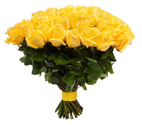 Заказать букет из желтых роз с доставкой в Евпаторию